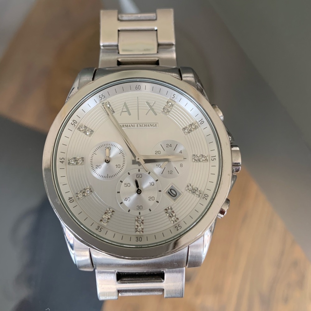 Armani Exchange Stainless Steel Watch